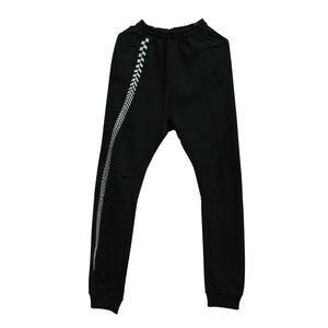 Haider Ackermann Embroidered Lounge Pants in Black Cotton